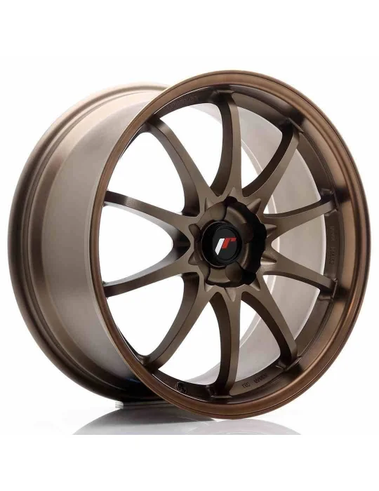 Jante JR5 19x8,5 non percée bronze foncé anodisé Japan Racing