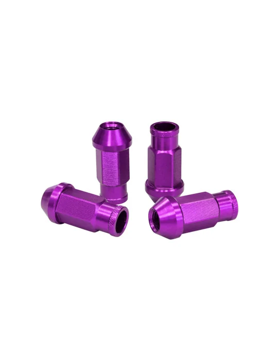 Écrous de roue JBR 50 mm M12x1,5 violets MTuning
