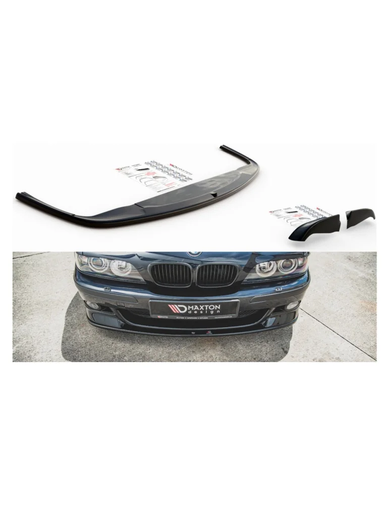 Lame avant avec flaps BMW M5 E39 / Série 5 Pack M noir brillant