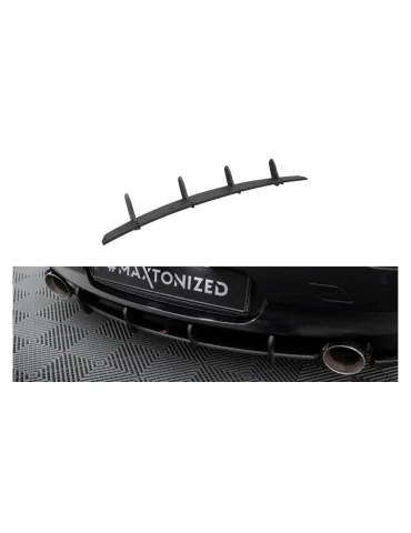 Diffuseur arrière Street Pro BMW Z4 E89 Pack M restylé noir mat