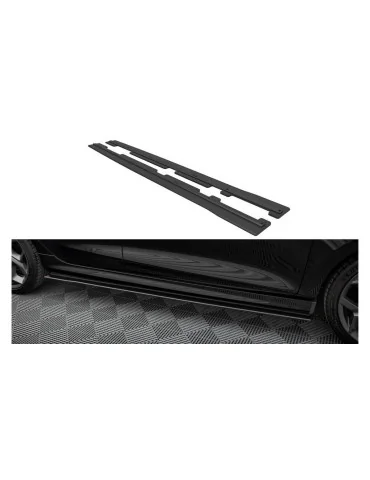 Rajouts de bas de caisse Ford Fiesta VIII ST / ST-Line noir mat