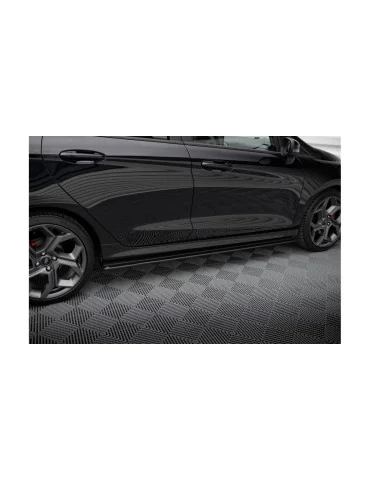 Rajouts de bas de caisse Ford Fiesta VIII ST / ST-Line noir mat