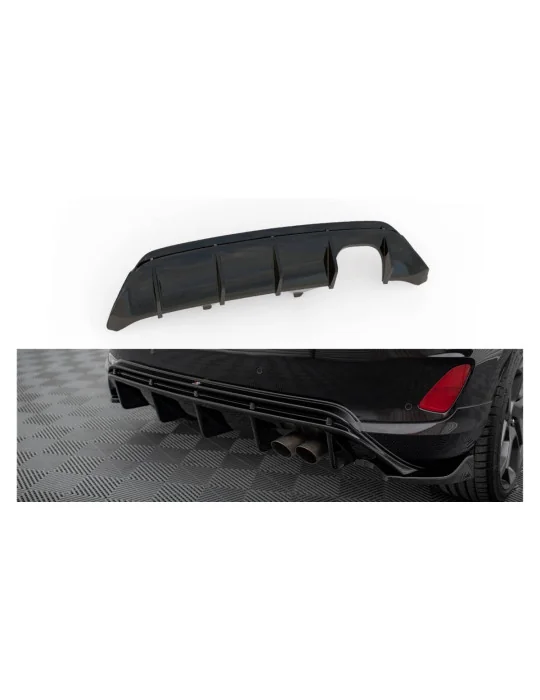 Diffuseur arrière v.2 Ford Fiesta VIII ST noir brillant Maxton Design