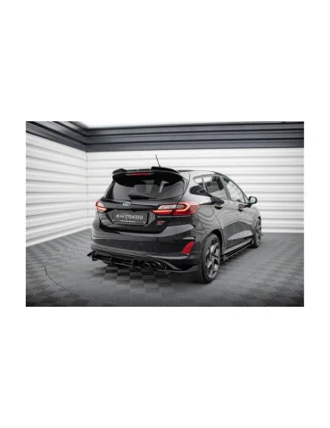 Diffuseur arrière + flaps Ford Fiesta VIII ST noir mat