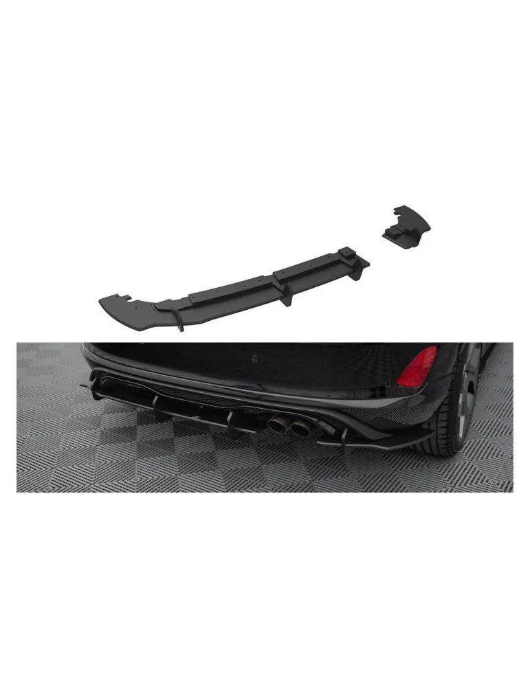 Diffuseur arrière Racing Durability Ford Fiesta VIII ST noir mat