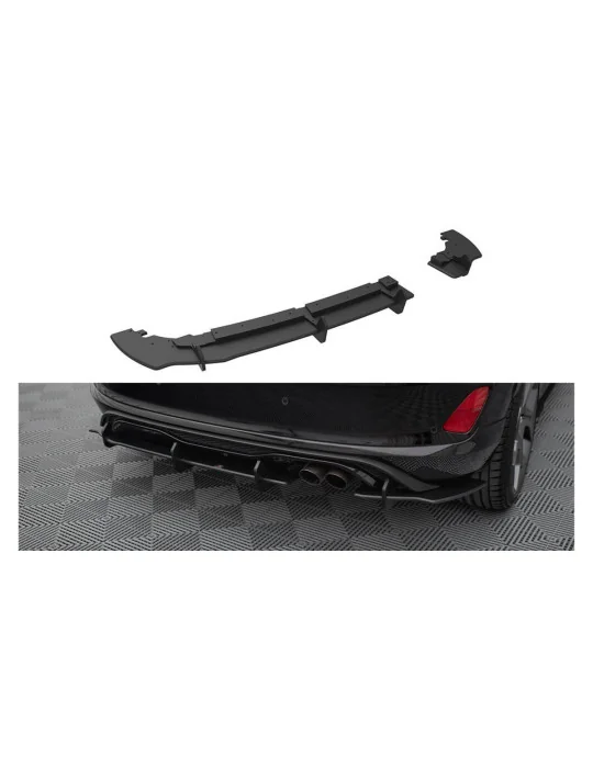Diffuseur arrière Racing Durability Fiesta VIII ST noir mat Maxton Design