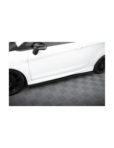 Rajouts de bas de caisse Ford Fiesta VII ST noir brillant