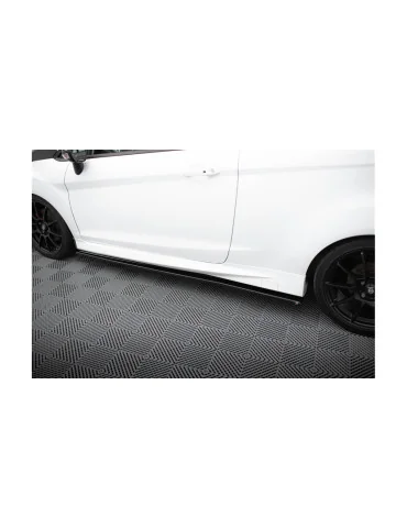 Rajouts de bas de caisse Ford Fiesta VII ST noir brillant