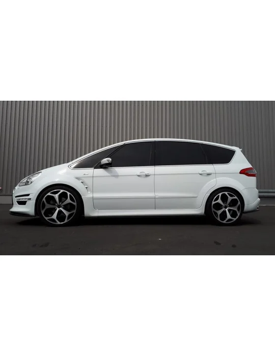 Rajouts de bas de caisse Ford S-Max I Titanium noir brillant Maxton Design