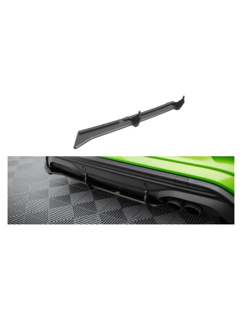 Diffuseur arrière central Street Pro Ford Puma I ST noir mat