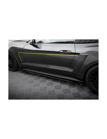 Rajouts de bas de caisse Street Pro Mustang VI GT + flaps
