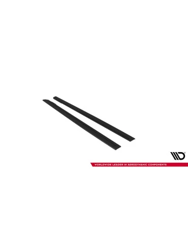 Rajouts de bas de caisse Street Pro Ford Mustang VI GT noir et rouge