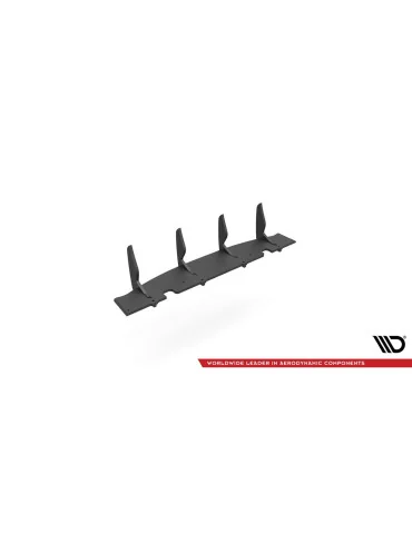Diffuseur arrière central Street Pro Infiniti Q60 S II noir mat