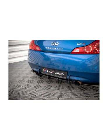 Diffuseur arrière Street Pro Infiniti G37 Coupé 2009-2013 noir mat