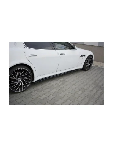 Bas de caisse sport Maserati Quattroporte V restylée noir brillant