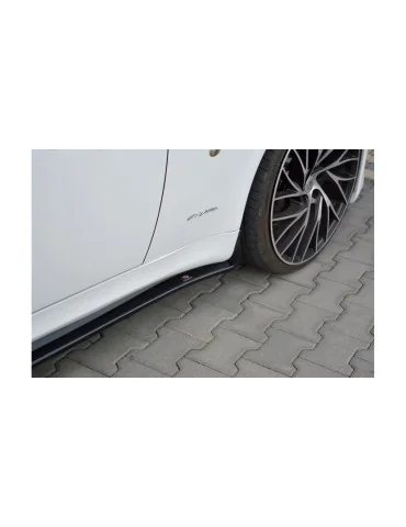 Bas de caisse sport Maserati Quattroporte V restylée noir brillant