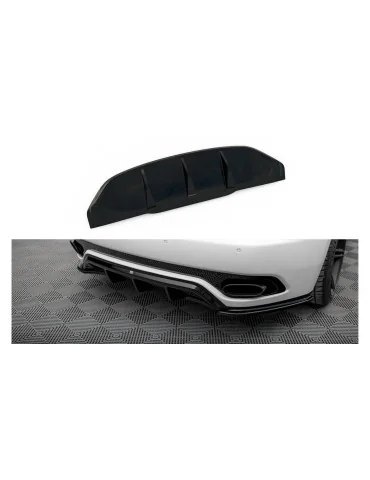 Diffuseur arrière Maserati GranTurismo I 2007-2018 noir brillant