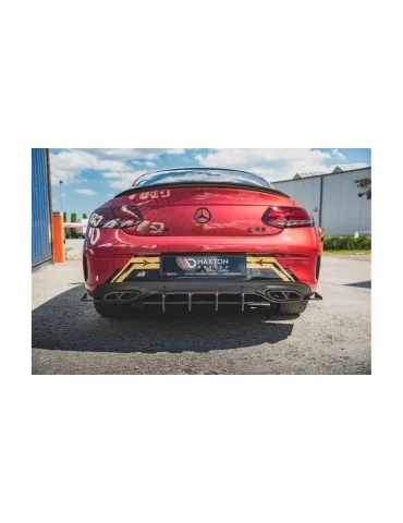 Diffuseur arrière Racing Durability Mercedes-AMG C43 Coupé noir mat