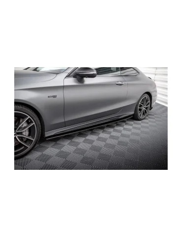 Bas de caisse Street Pro Mercedes-AMG C43 Coupé C205 noir mat