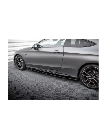 Bas de caisse Street Pro Mercedes-AMG C43 Coupé C205 noir mat