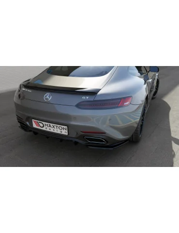 Diffuseur arrière Mercedes-AMG GT / GT S C190 restylée noir brillant