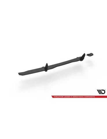Diffuseur arrière Peugeot 208 II Racing Durability noir mat