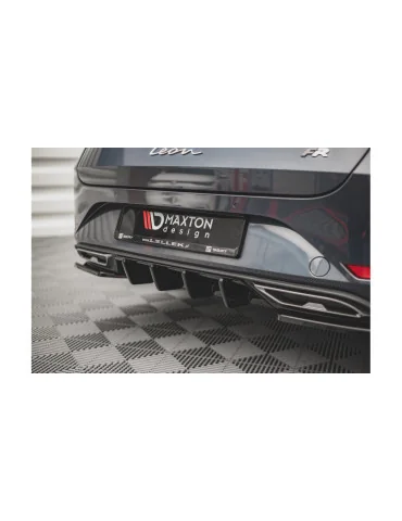 Diffuseur arrière Seat Leon FR ST IV noir brillant