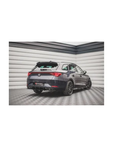 Diffuseur arrière Seat Leon FR ST IV Racing Durability noir mat