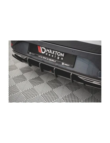 Diffuseur arrière Seat Leon FR ST IV Racing Durability noir mat