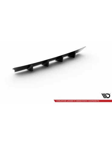 Diffuseur arrière Seat Leon Cupra ST III restylée v.1 noir brillant