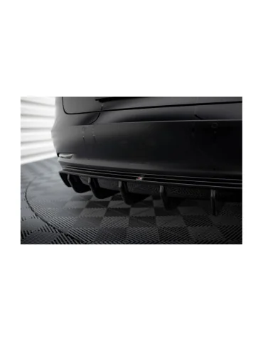 Diffuseur arrière Tesla Model 3 depuis 2017 v.2 noir brillant