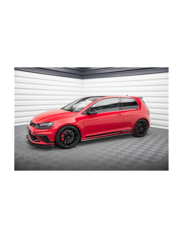 Rajouts de bas de caisse Golf 7 GTI Clubsport avec kit de pose