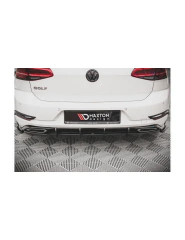 Diffuseur arrière Street Pro Golf 7 R-Line restylée noir mat
