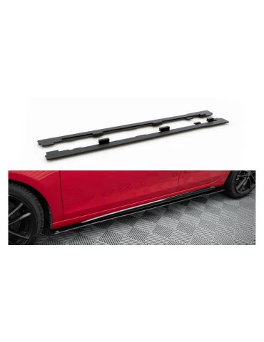 Rajouts de bas de caisse Racing Durability Golf VI GTI noir mat