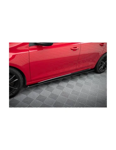 Rajouts de bas de caisse Racing Durability Golf VI GTI noir mat