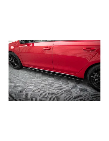 Rajouts de bas de caisse Racing Durability Golf VI GTI noir mat