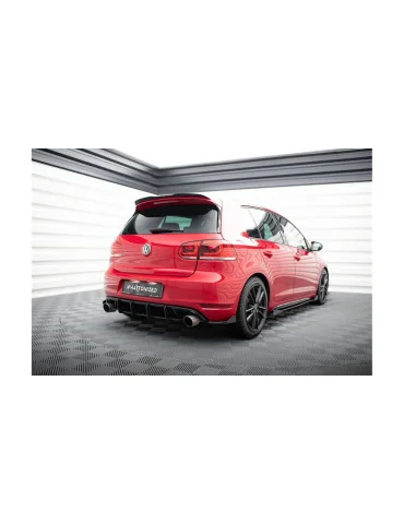 Diffuseur arrière Racing Durability v.2 Golf VI GTI noir mat