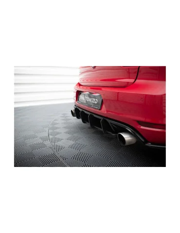 Diffuseur arrière Racing Durability v.2 Golf VI GTI noir mat