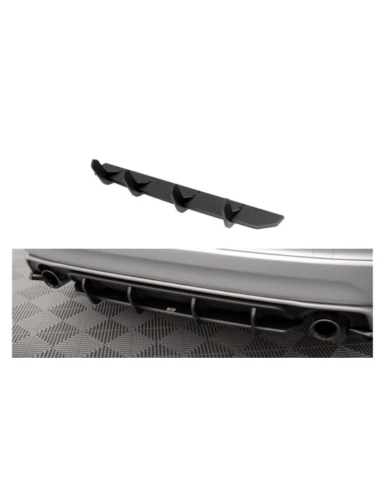 Diffuseur arrière Street Pro Volvo XC60 R-Design noir mat Maxton Design