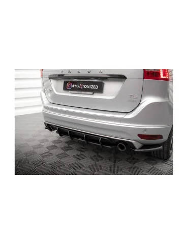 Diffuseur arrière Street Pro Volvo XC60 R-Design restylé noir mat
