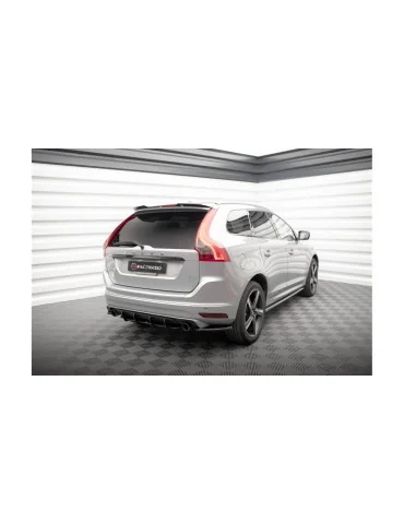 Diffuseur arrière Street Pro Volvo XC60 R-Design restylé noir mat