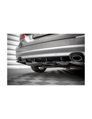 Diffuseur arrière Volvo V70 III noir brillant