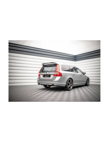 Diffuseur arrière Volvo V70 III noir brillant