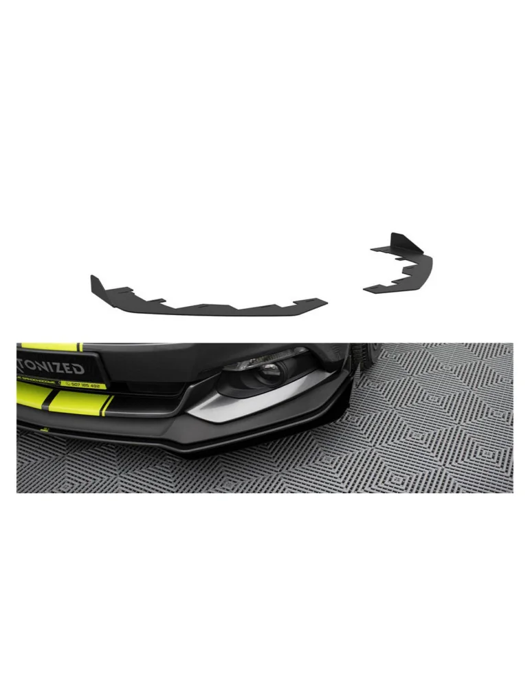 Flaps de lame avant Ford Mustang VI GT Street Pro 2014-2017