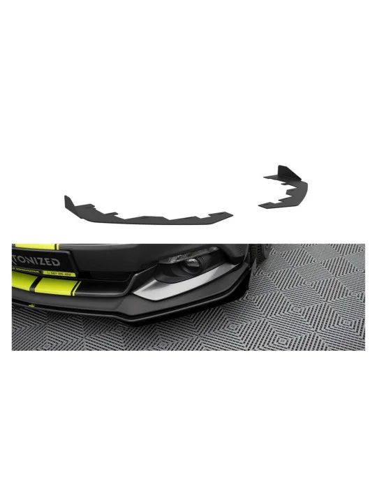 Flaps de lame avant Ford Mustang VI GT Street Pro Maxton Design