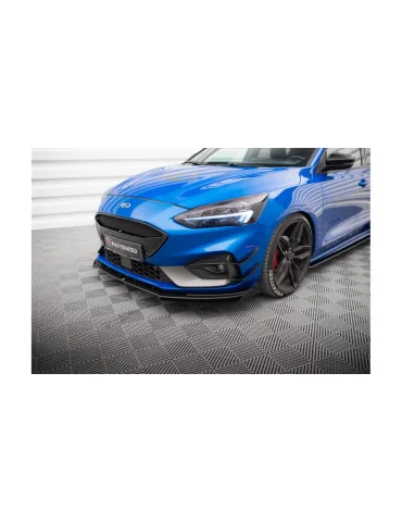 Flaps de lame avant Ford Focus IV ST / ST-Line noir brillant