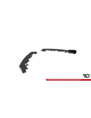 Flaps de lame avant Ford Focus IV ST / ST-Line noir brillant