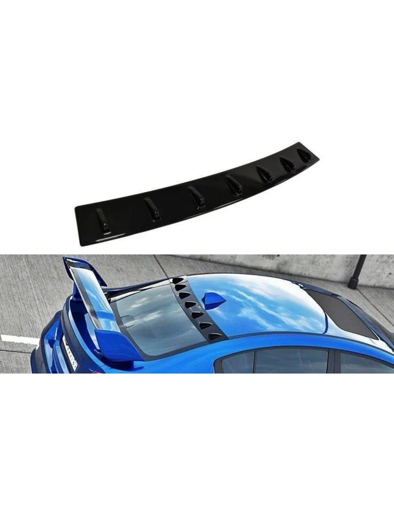 Extension de lunette arrière Subaru WRX STI noir brillant