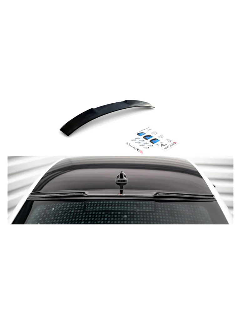 Extension de lunette arrière Skoda Octavia IV Liftback noir