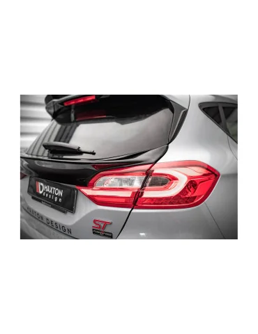 Extension de lunette arrière Ford Fiesta VIII noir brillant